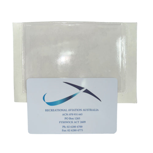 Aircraft Registration Card and Holder image 0